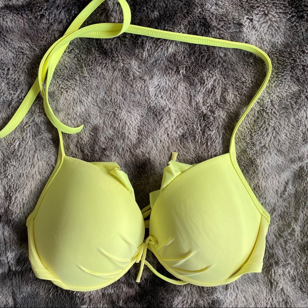 Victoria’s Secret Bikini Top - Yellow 32DD